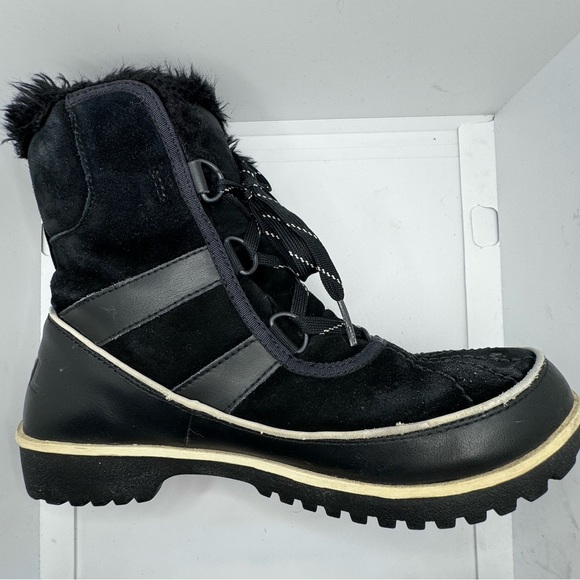 Sorel Tivoli II Waterproof Suede Faux Fur Interior Lace Up Winter Boots - Picture 5 of 11